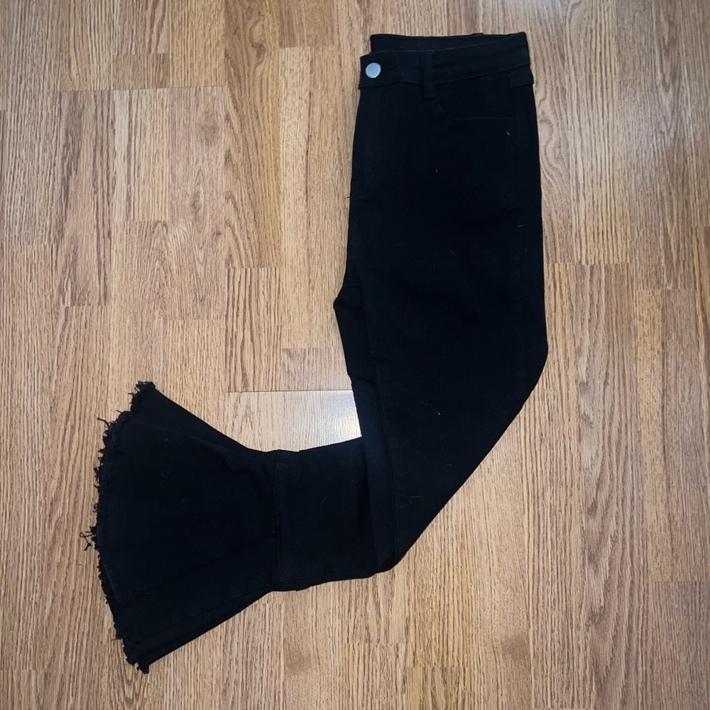 Black Flare Jeans